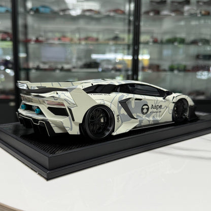 Liberty Walk Lamborghini Aventador EVO GT 1:18 Resin Model image 6