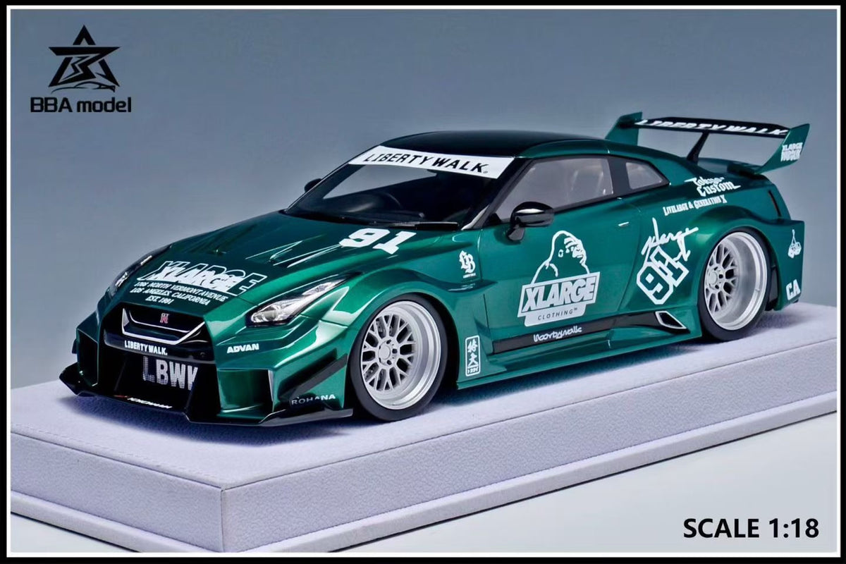 BBA MODEL NissanGTR 35GT-RR LBWK 1:18 - immagine 6