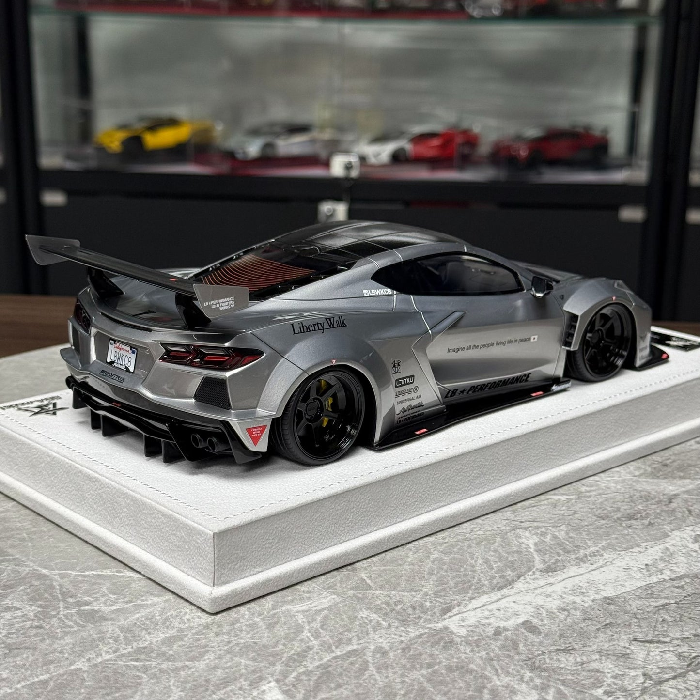 BBA Model Chevrolet Corvette C8 LB 1:18 Resin Model image 6