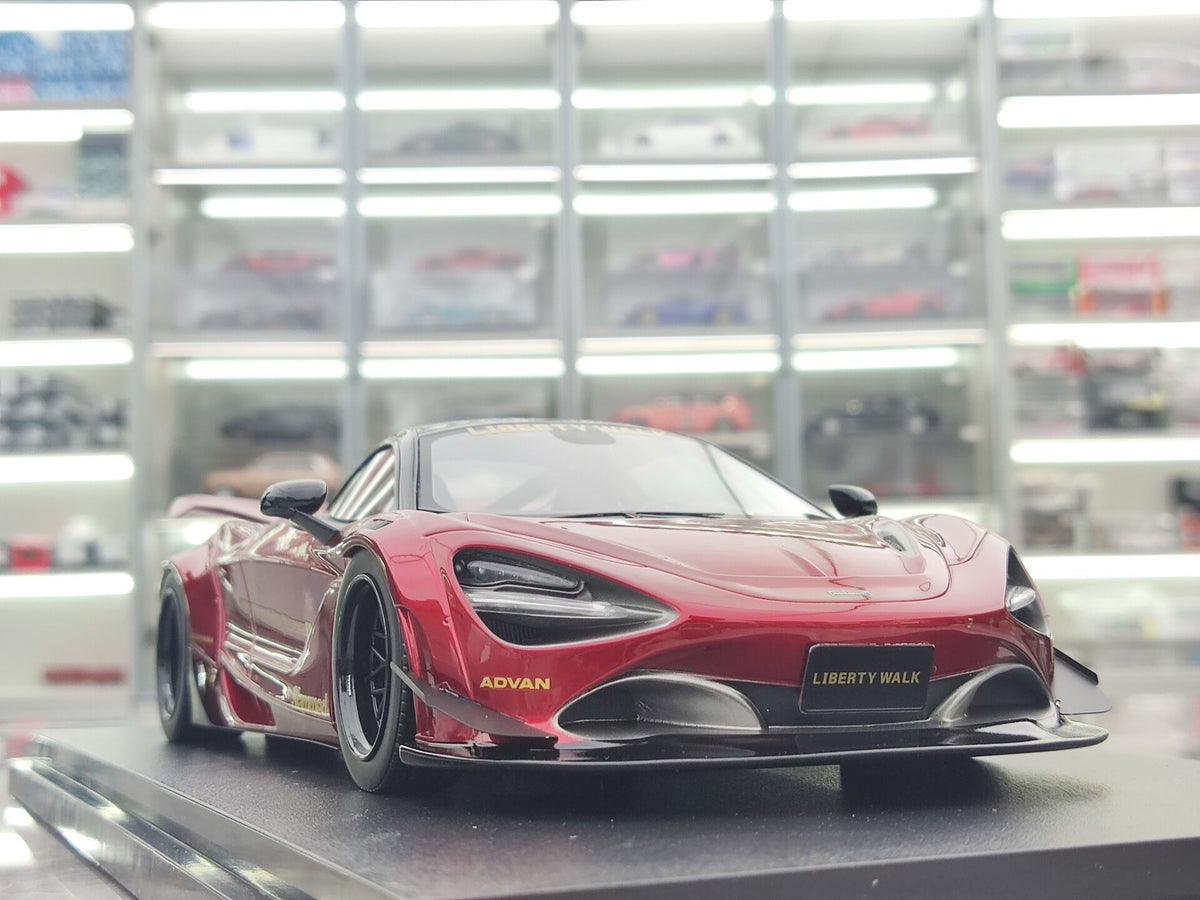 TopSpeed McLaren 720S LB Works Gem 1:18 Red - immagine 6
