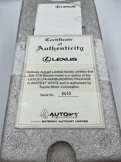 AUTOart Lexus LFA LF 1:18 - immagine 6