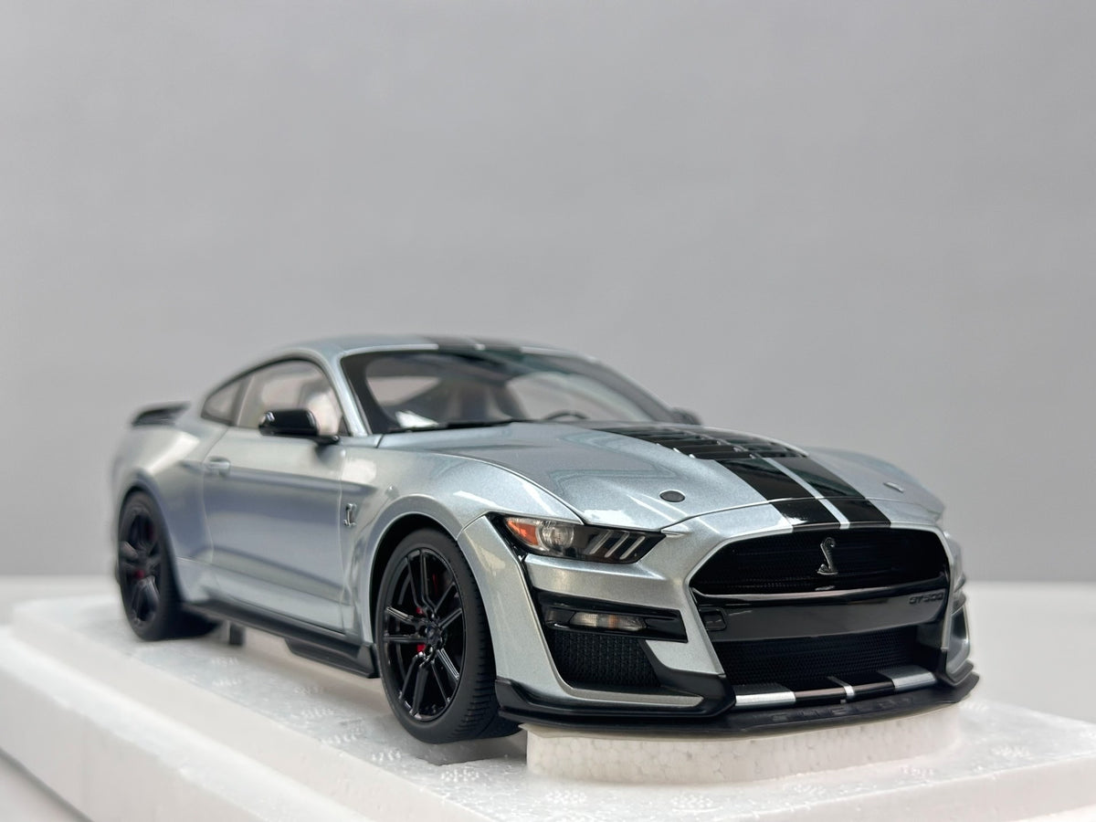 AR AUTO Art Ford MUSTANG SHELB SHELBY 73096 1:18 Silver - immagine 6