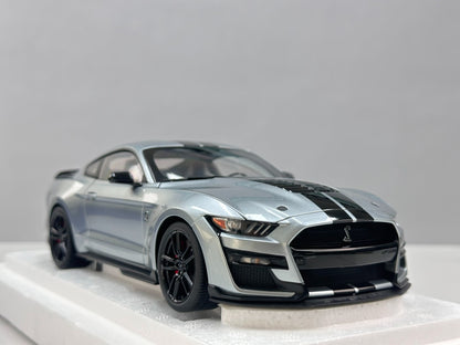 AR AUTO Art Ford MUSTANG SHELB SHELBY 73096 1:18 Silver - immagine 6
