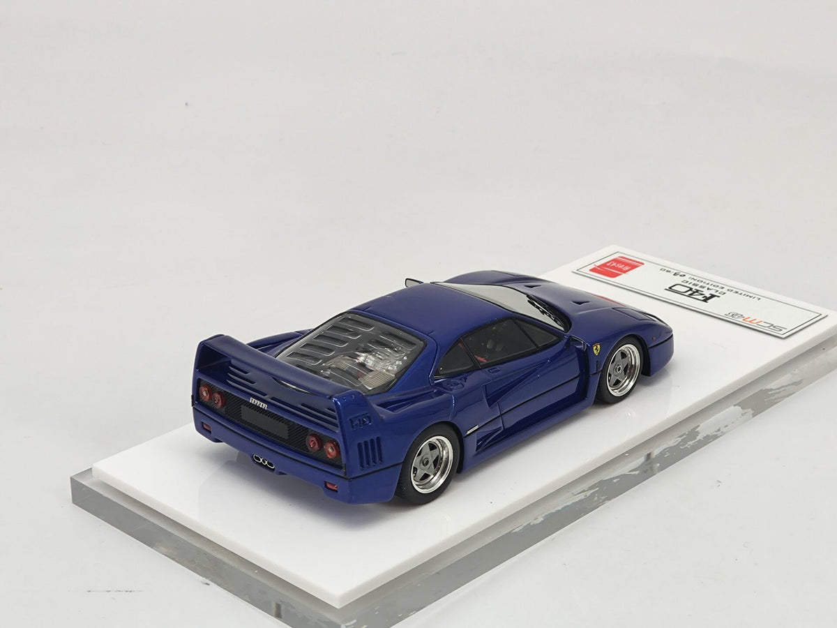 Scale Model SCM FerrariF 40 0 016 1:43 Blue - immagine 6
