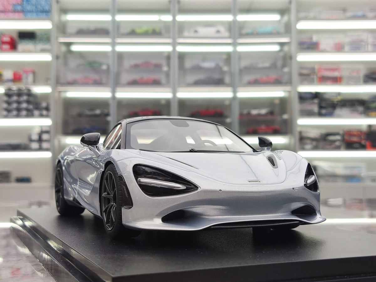 TopSpeed McLaren 750S 1:18 Silver - immagine 6