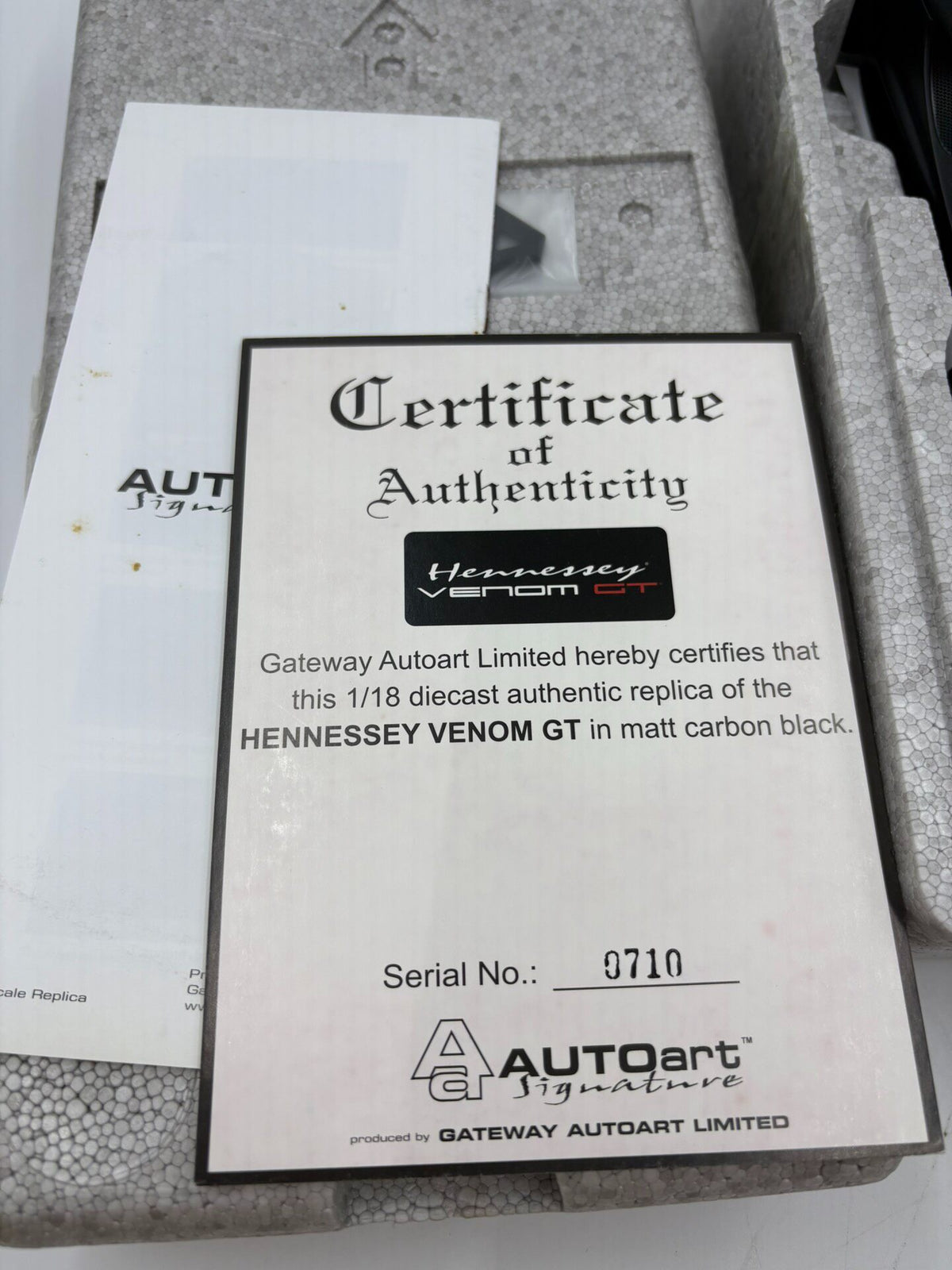 AUTOart 1:18 Black - immagine 6
