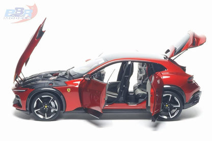 BBR Ferrari Purosangue Rosso Magma 1:18 - immagine 6