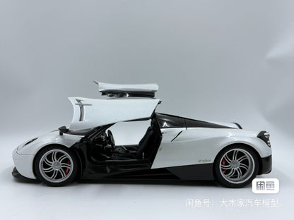 AUTOart 18 PAGANI HUAYRA Pearl DiecastModel 1:18 Pearl White - immagine 6
