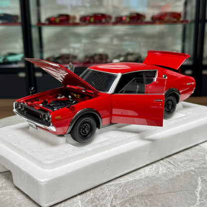 AUTOart SKY SKYLINE GT-R KPGC 110 OpeningModel packaging 1:18 - immagine 6