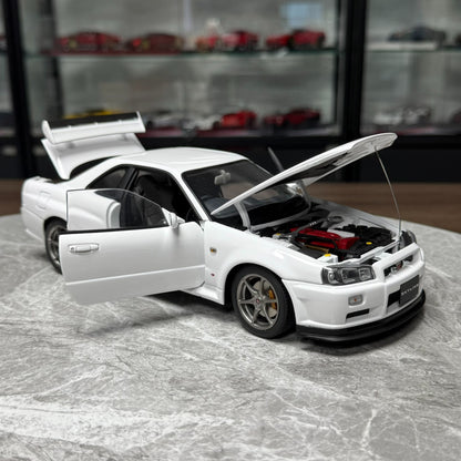 AUTOart Nissan R34 GT-R V-Spec 1:18 Alloy Model image 6
