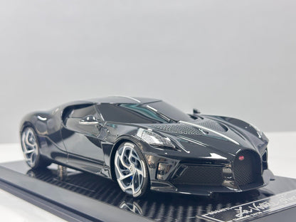 Scale Model 18 Bugatti BlackCarbon Fibre 1:18 - immagine 6