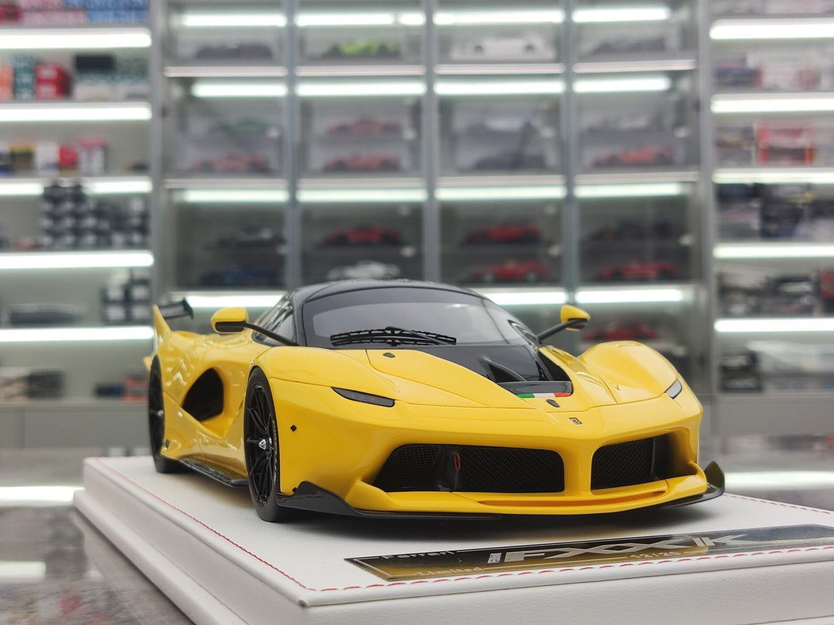 Scale Model 18 Ferrari FXXK Yellow JS 1:18 Yellow - immagine 6