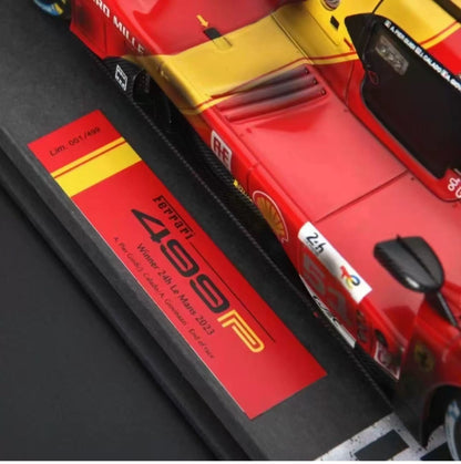 BBR 1/18 Ferrari 499P #51 Le Mans Centenary Winner 2023 Resin Model