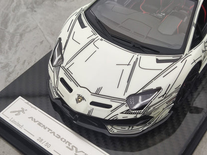 Scale Model RUNNER LamborghiniSVJ JM-RNR 039 1:18 - immagine 7