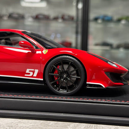 MR Ferrari 488 Pista 1:18 Resin Model image 7