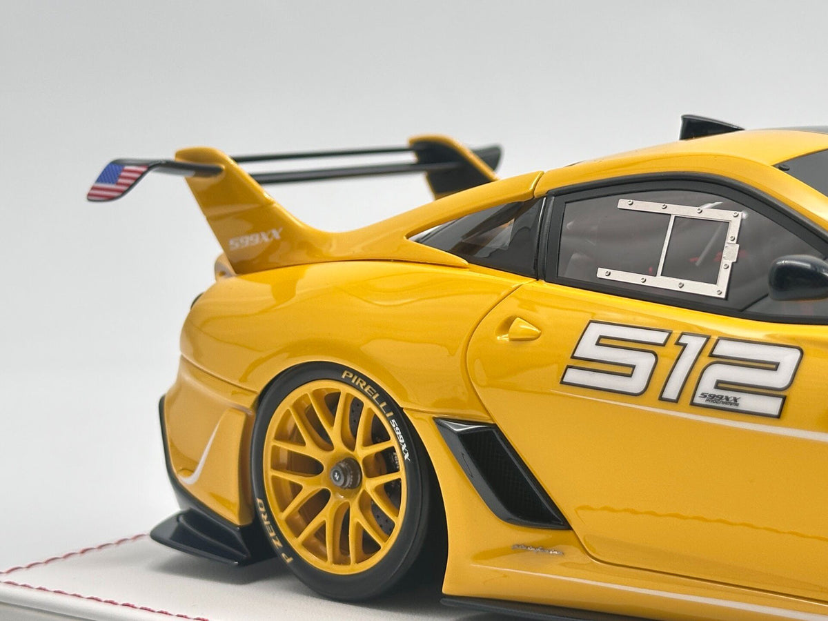 Scale Model DG Ferrari 599 EVO XX Yellow DG222 1:18 Yellow - immagine 7