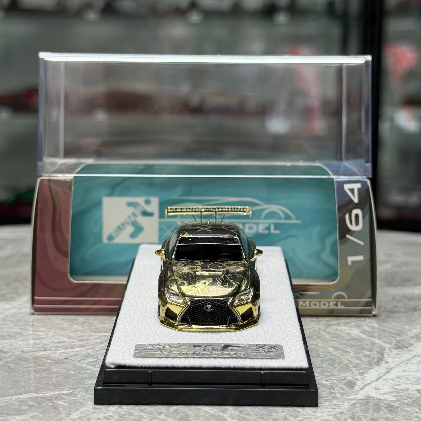 YM Model Lexus RCF 1:64 Resin Model image 7