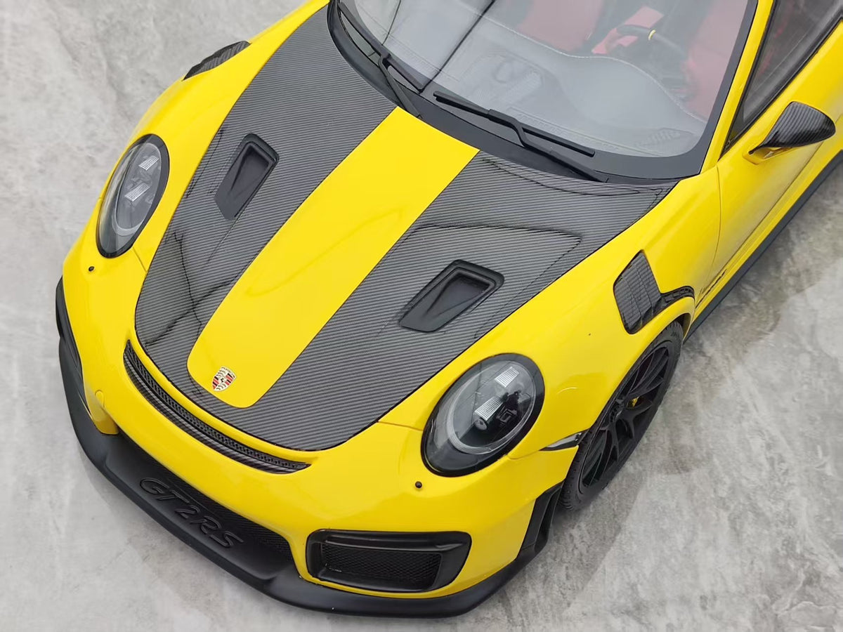 GT Spirit Porsche 911 991.2 RS WP Yellow 1:12 Yellow - immagine 7