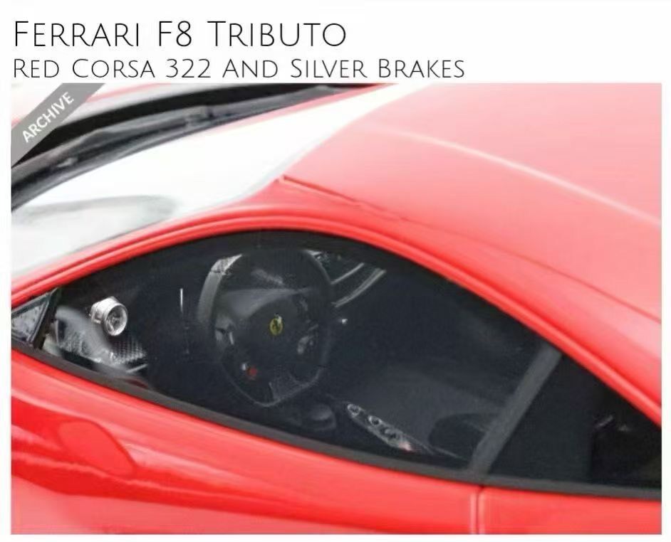 BBR Ferrari F8 Tributo 1:18 - immagine 7