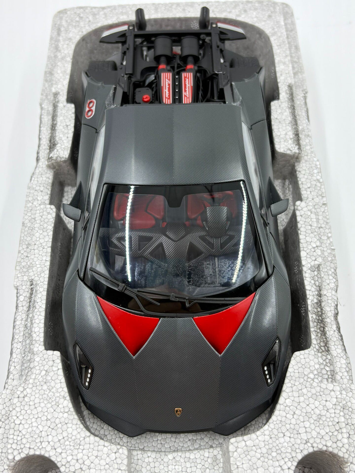 AUTOart LamborghiniSesto Element Elemento GreyCarbon Fibre 1:18 - immagine 7