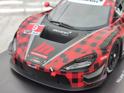TopSpeed McLaren 720S Evo Pfaff Motorsports Plaid 1:18 - immagine 7