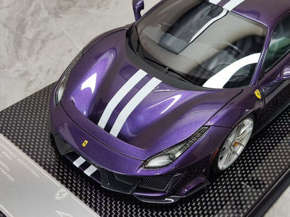 DM Pro Ferrari 488P 1:18 Purple - immagine 7