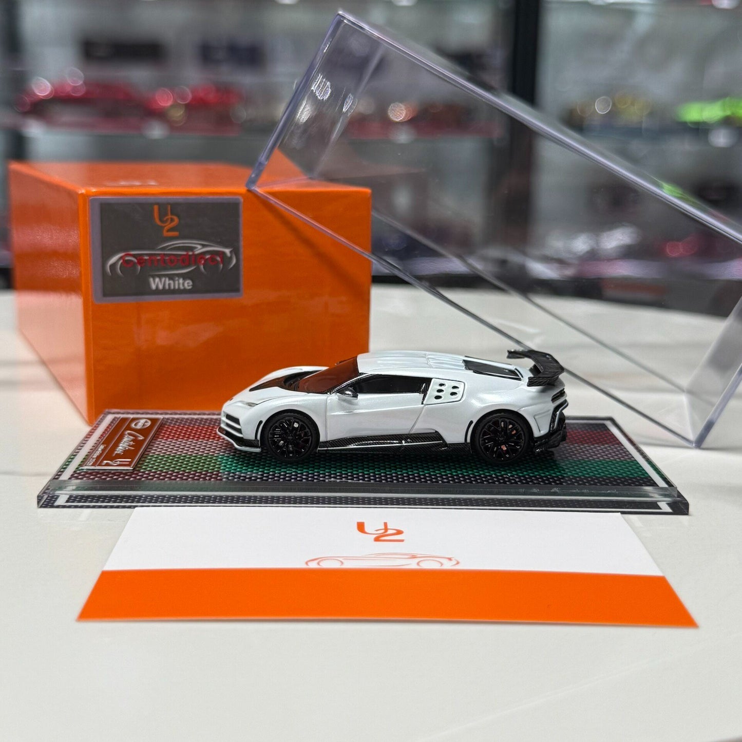 U2 Bugatti Centodieci 1:64 Resin Model image 7