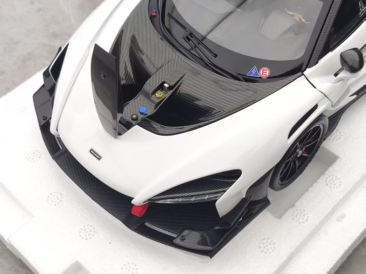 Scale Model LCD McLarenSenna GTR 18016-WH 1:18 White - immagine 7