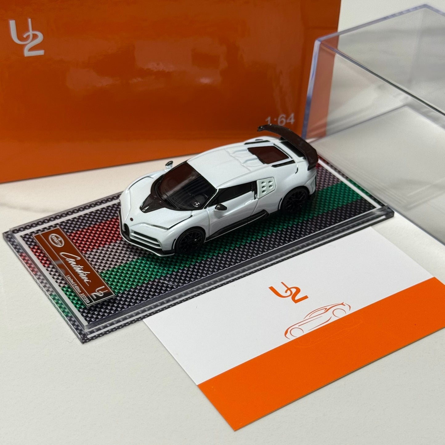 U2 Bugatti Centodieci 1:64 Resin Model image 7