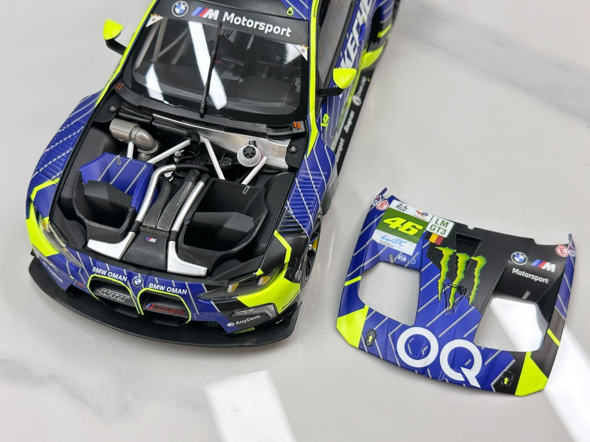 MINICHAMPS BMW M4 EVO WRT 24H LE MANS 2025 1:18 - immagine 7