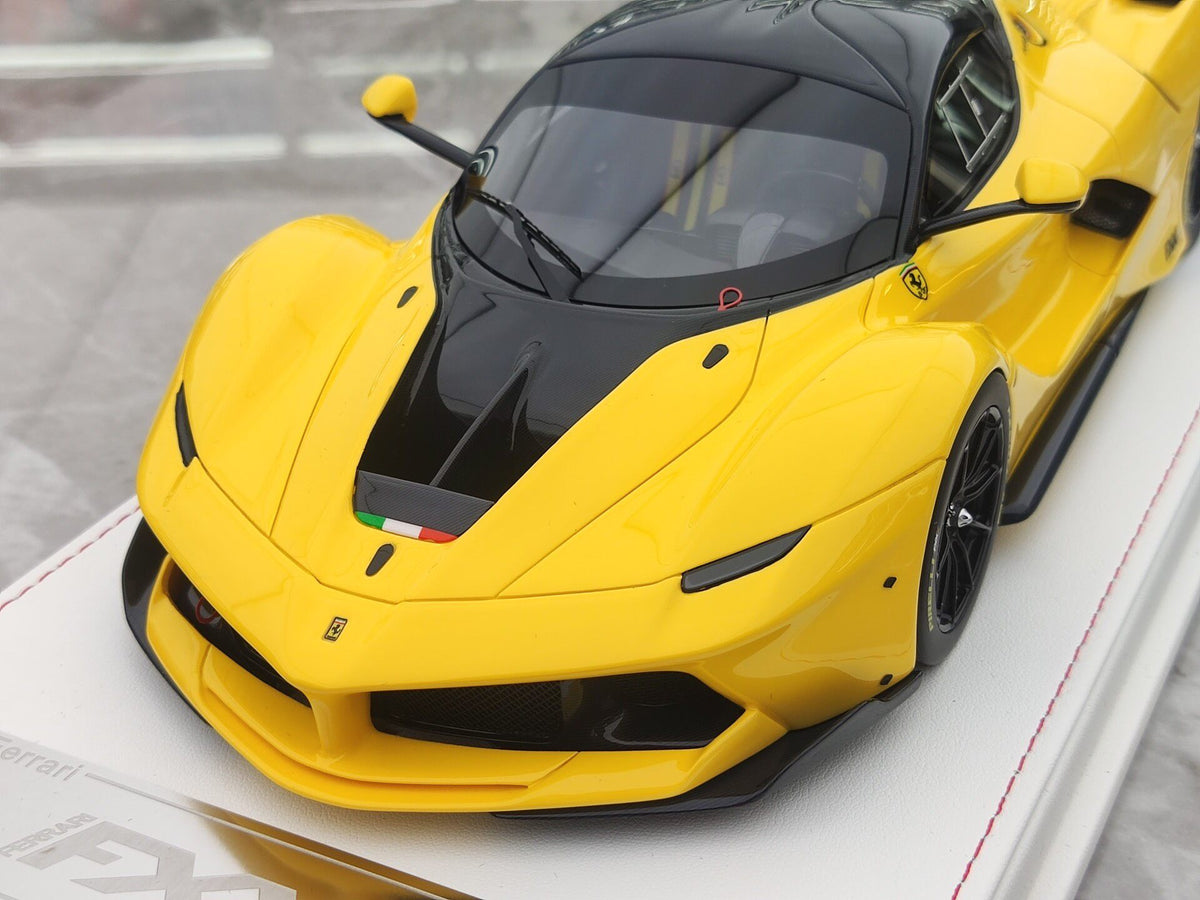 Scale Model 18 Ferrari FXXK Yellow JS 1:18 Yellow - immagine 7