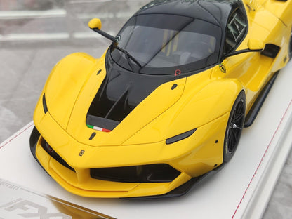Scale Model 18 Ferrari FXXK Yellow JS 1:18 Yellow - immagine 7