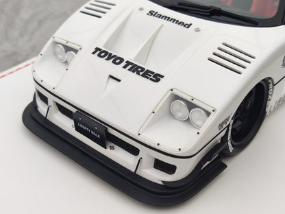Scale Model RUNNER 18 FerrariF 40 AZ-1 JM-RNR 017 White - immagine 7