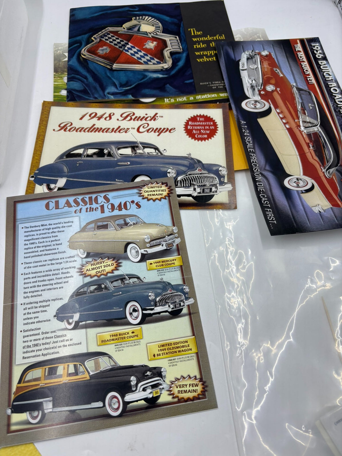 Scale Model MBI Danbury Buick Roadmaster Coupe Honolulu 1 24 1:24 Blue - immagine 7