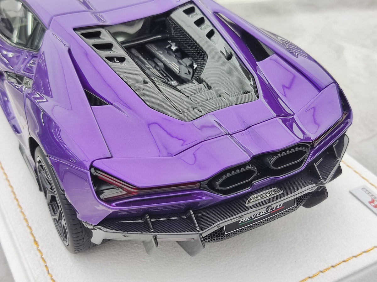 MR Lamborghini Revuelto LAMBO 058BN1 1:18 Purple - immagine 8