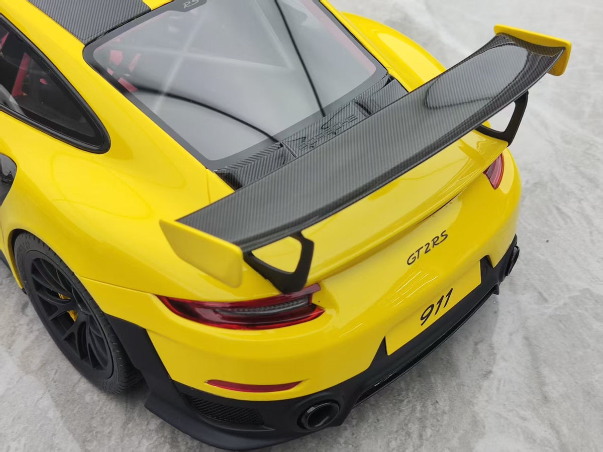 GT Spirit Porsche 911 991.2 RS WP Yellow 1:12 Yellow - immagine 8