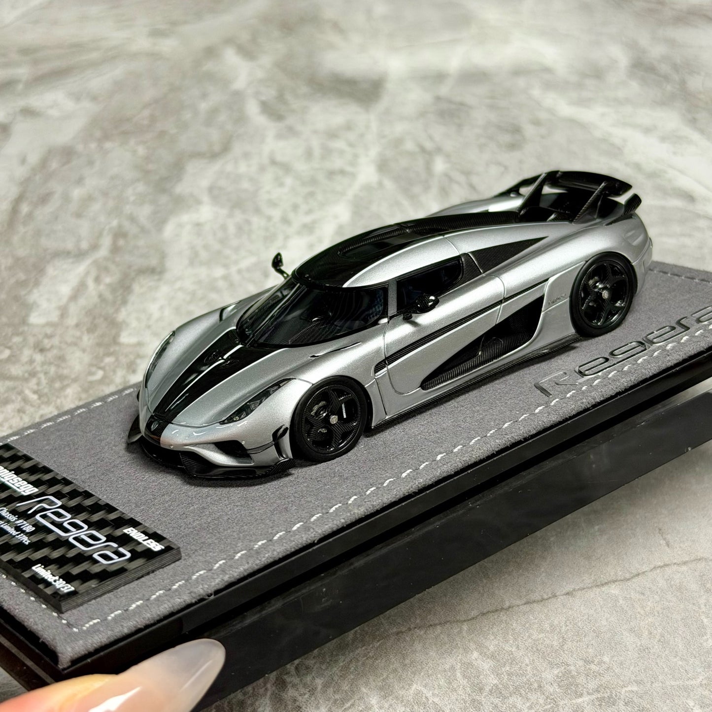 Gryning Koenigsegg Regeara 1:43 Resin Model image 8