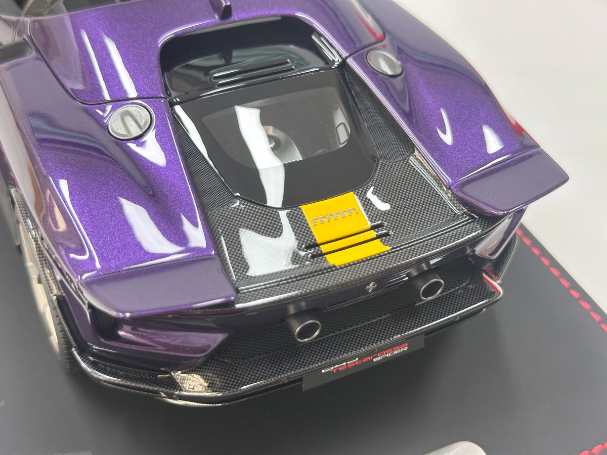 BBR Ferrari 849 Testarossa Sp Spider 1:18 Purple - immagine 8