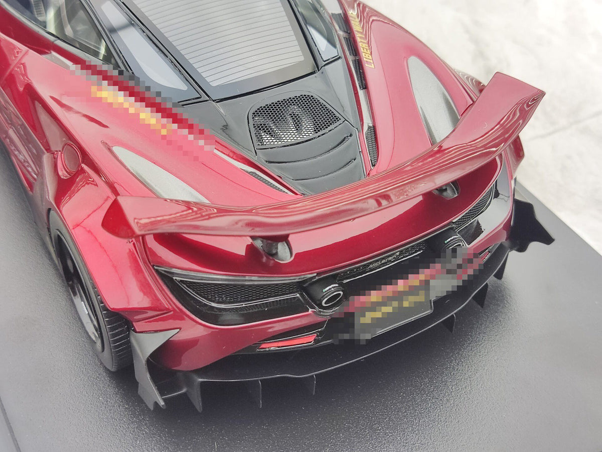 TopSpeed McLaren 720S LB Works Gem 1:18 Red - immagine 8