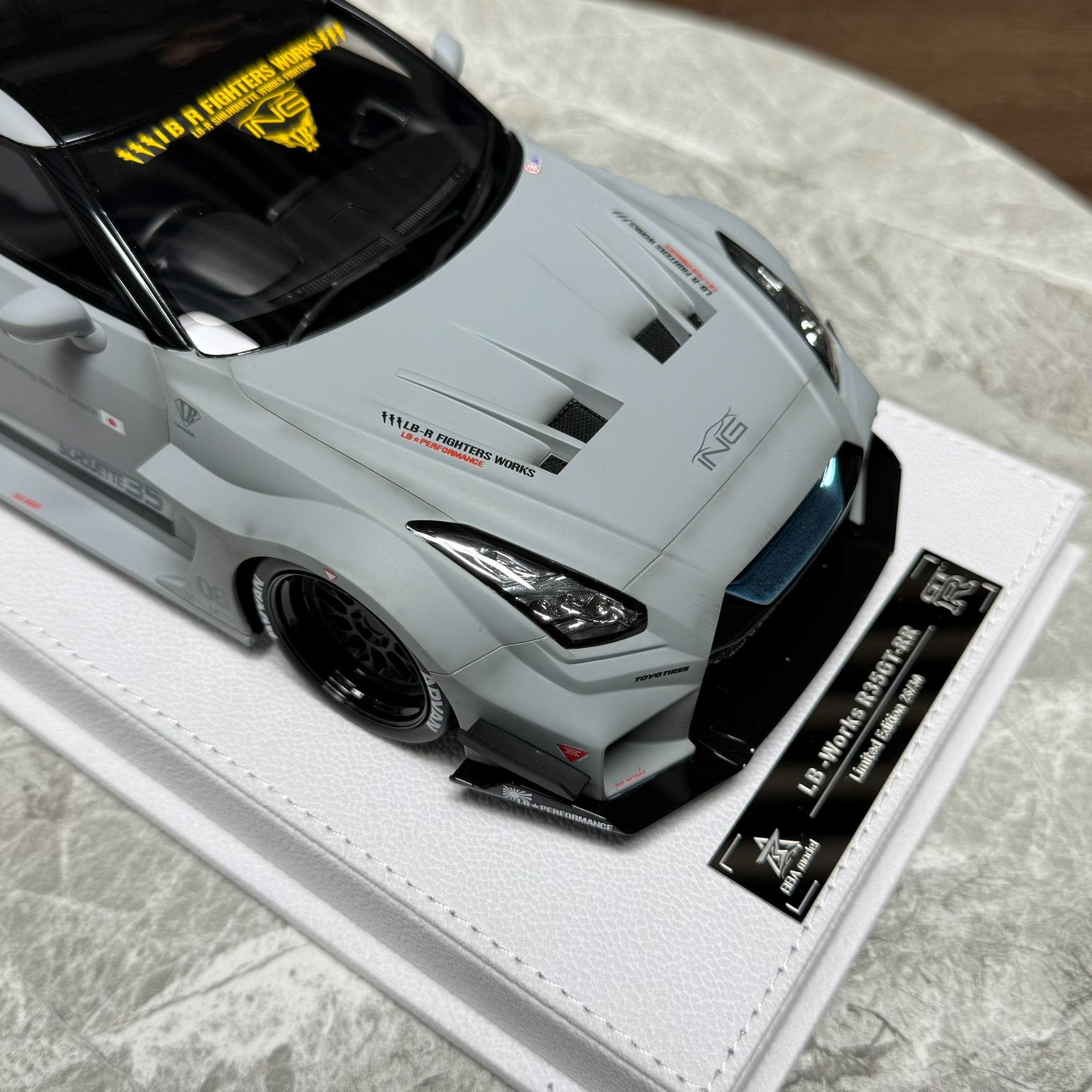 BBA Model Nissan GT-R 35GT-RR L 1:18 Resin Model image 8