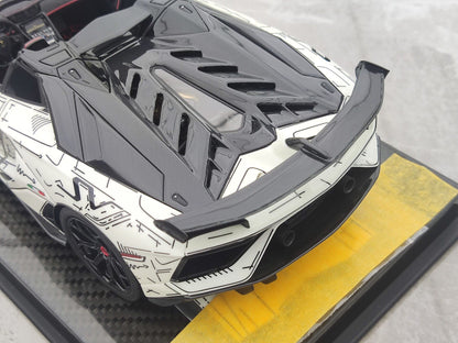 Scale Model RUNNER LamborghiniSVJ JM-RNR 039 1:18 - immagine 8