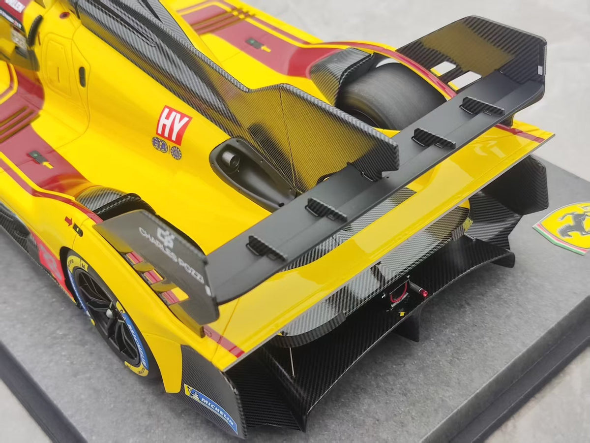 BBR Ferrari 499P 2025 Yellow 1:18 Yellow - immagine 8