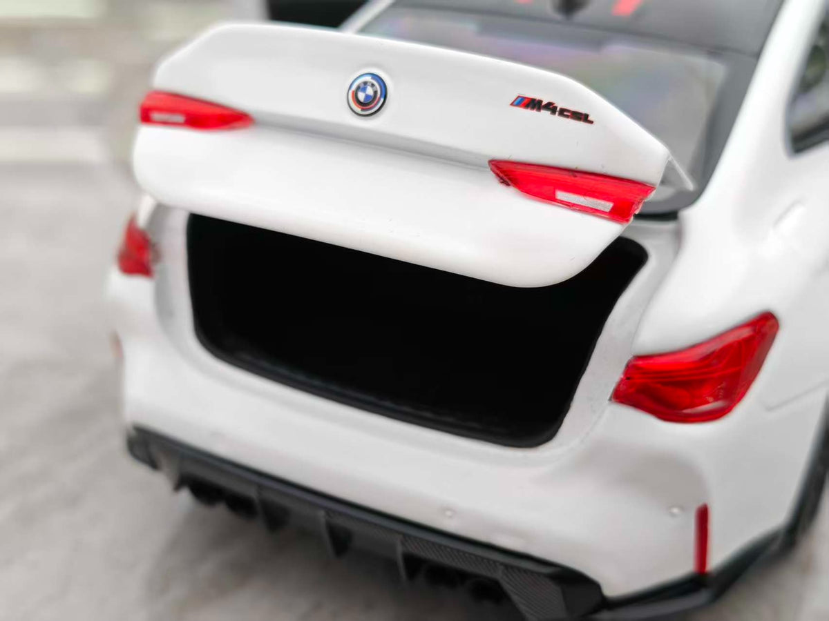 MINICHAMPS BMWM 4 CSL 2023 110023022 1:18 White - immagine 8