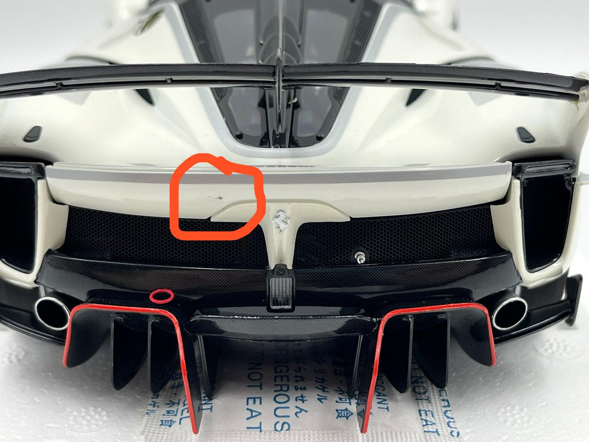 BBR 1 18 Ferrari fxxk EVO 1:18 White - immagine 8