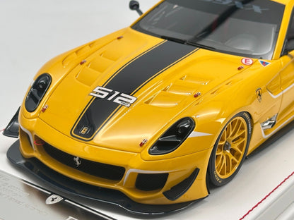Scale Model DG Ferrari 599 EVO XX Yellow DG222 1:18 Yellow - immagine 8