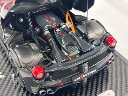 BBR Ferrari 182244CH 1:18 Black - immagine 8