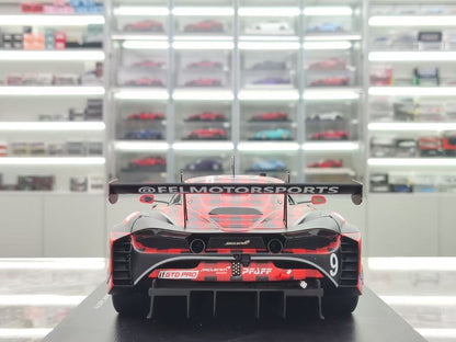TopSpeed McLaren 720S Evo Pfaff Motorsports Plaid 1:18 - immagine 8