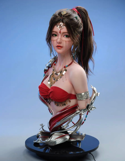 Demon Blade Princess 1:1 Silicone Bust Statue