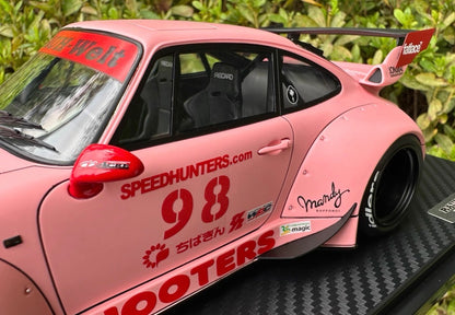 Ignition Model Porsche 911 (993) RWB Pink 1/18 Resin Model