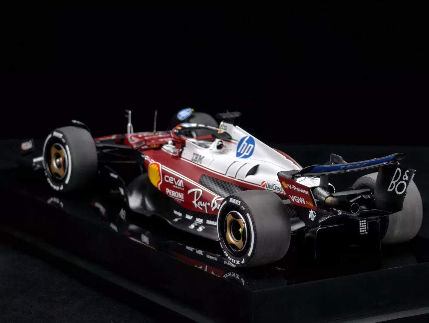 Amalgam 1/18 Ferrari SF25 F1 Monaco GP No.16 Resin Model